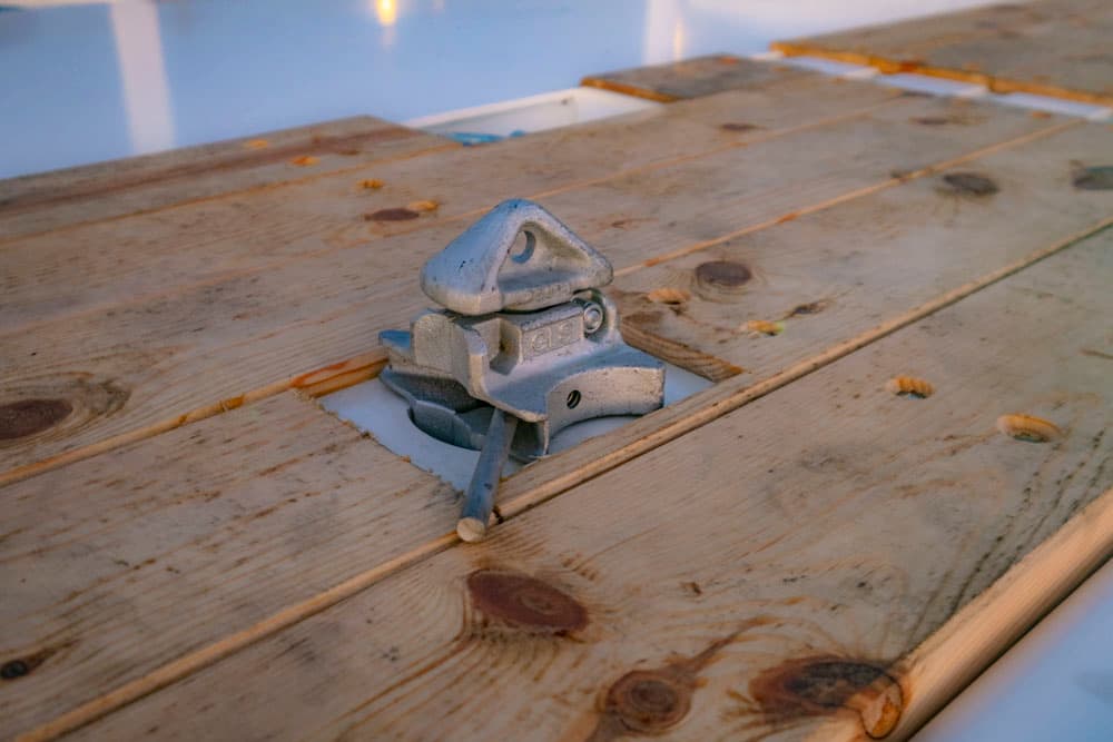 Containerverriegelungen