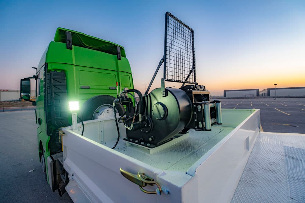 Hydraulische / elektrische Winde