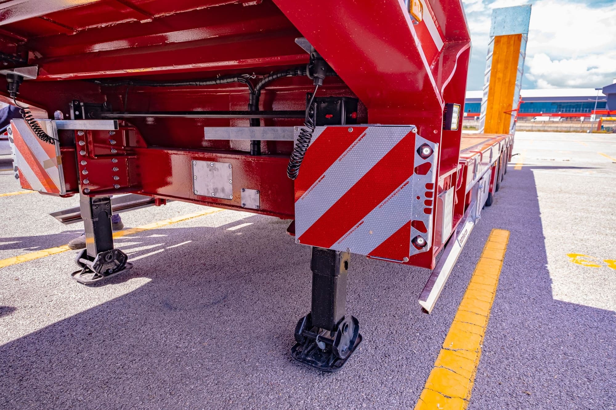 3 Axle Extendable, Side View