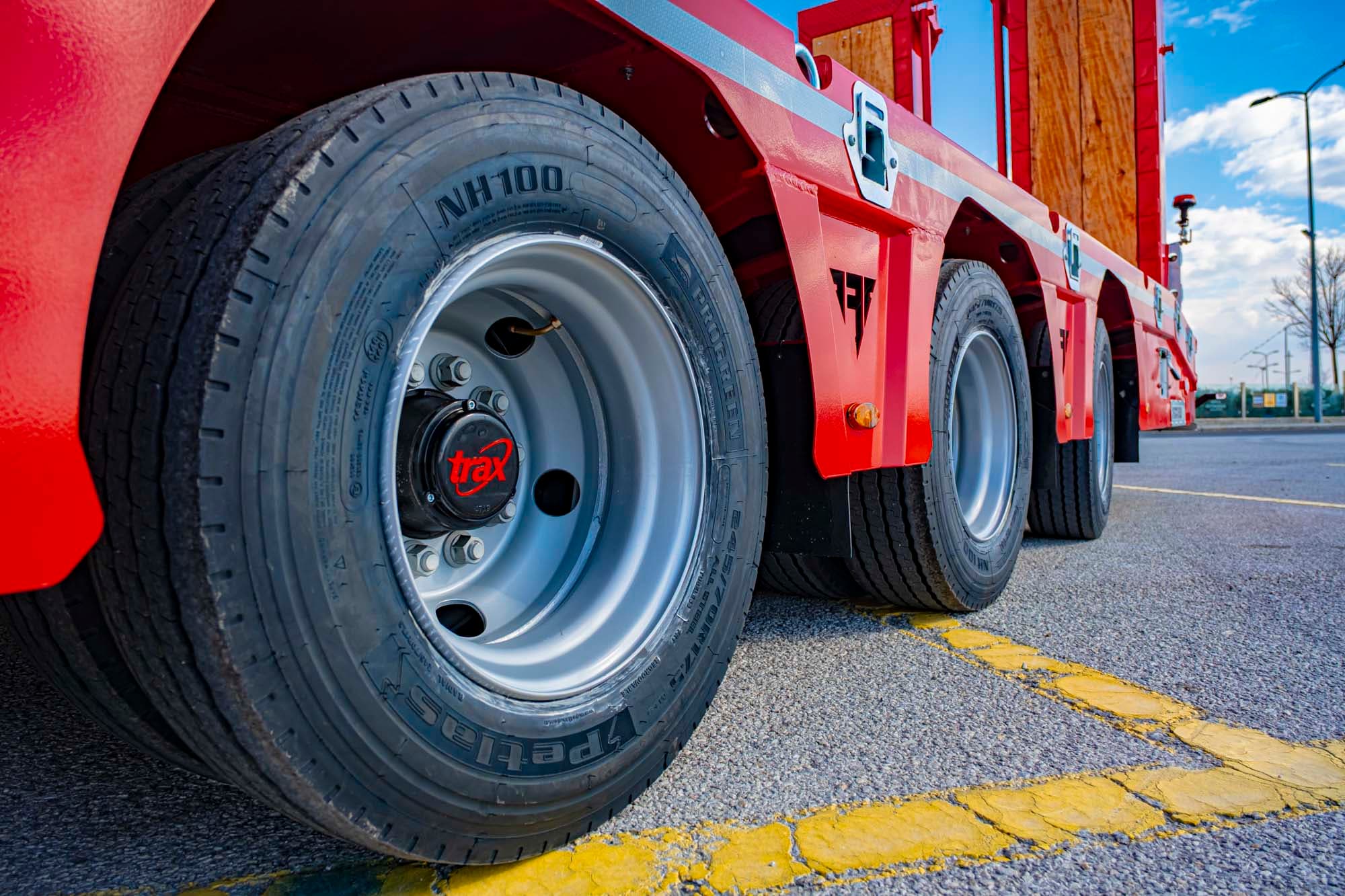 5 Axle Extendable Lowbed detail 2